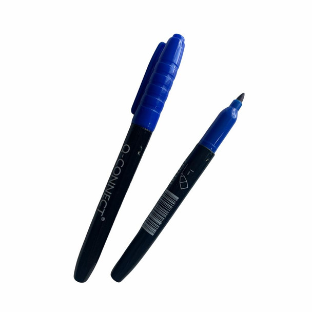 Q Connect Blue Fine Permanent Marker