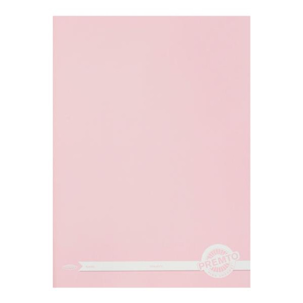 A4 120 Pages Pastel Pink Sherbet Manuscript Book by Premto