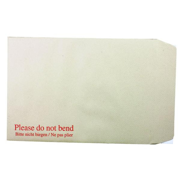 Pack of 125 C4 Board Back Peel and Seal 115gsm Manilla Envelopes