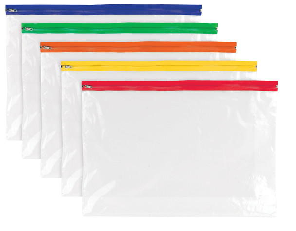 Pack of 25 A3 Polythene Zippy Bags