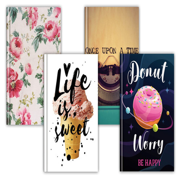 A6 Fashion Notebook - Assorted Designs