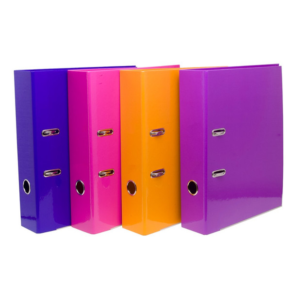 Single A4 Brite Colour Lever Arch File