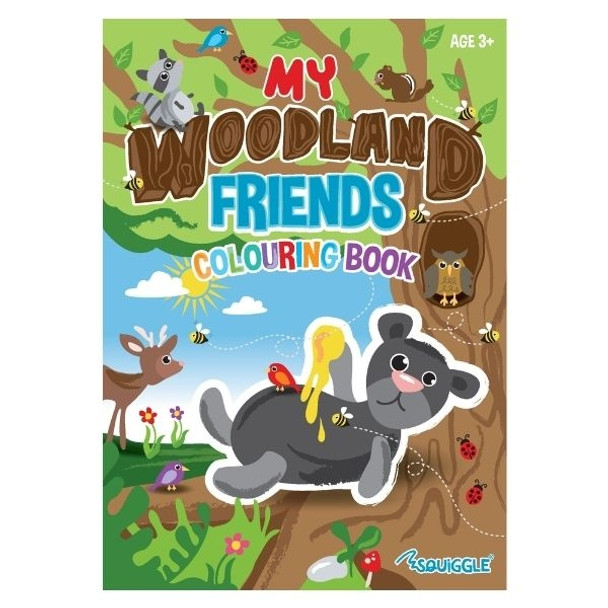 My Woodland Friends Colouring Book