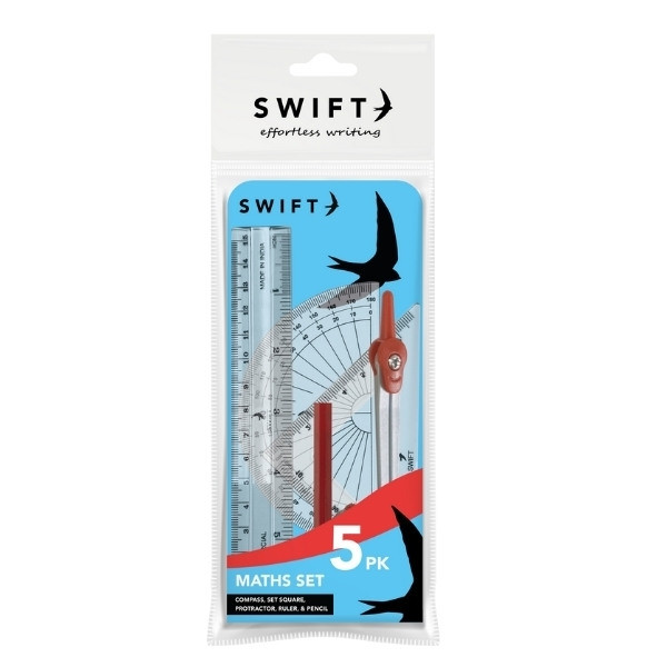 5 Pieces Maths Set in Box