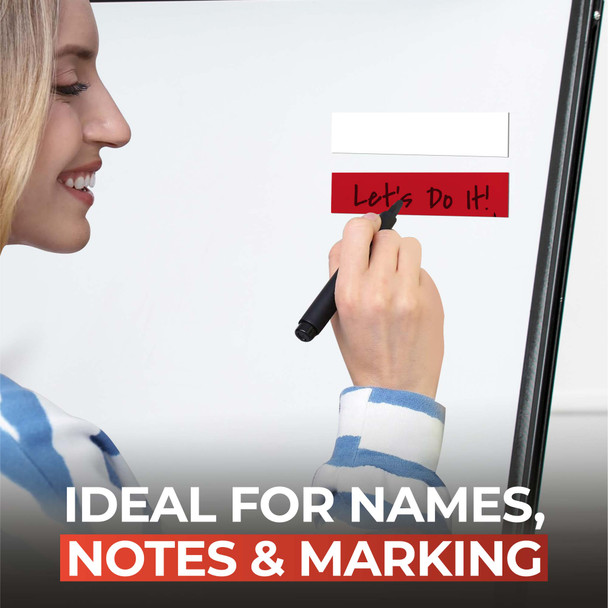 10m White Magnetic Strip Roll with Dry Wipe Clean Finish 10m White Magnetic Strip Roll with Dry Wipe Clean Finish