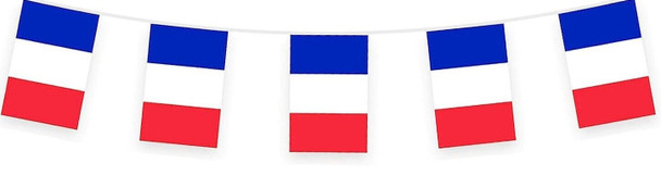 France Bunting 10m with 20 Flags