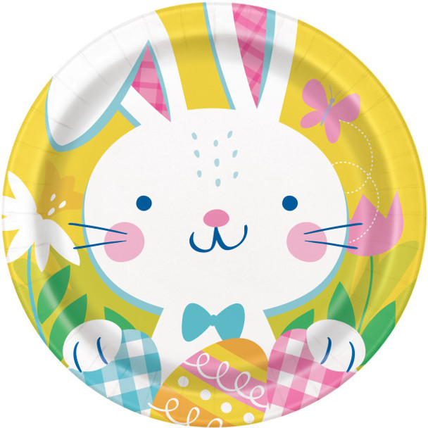 Pack of 8 Eggcellent Easter Round 9" Dinner Plates