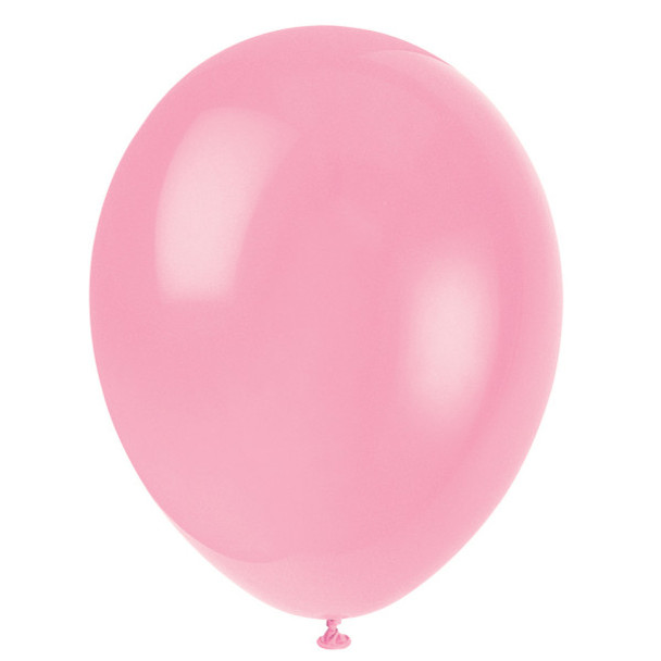Pack of 10 Blush Pink 12" Premium Latex Balloons