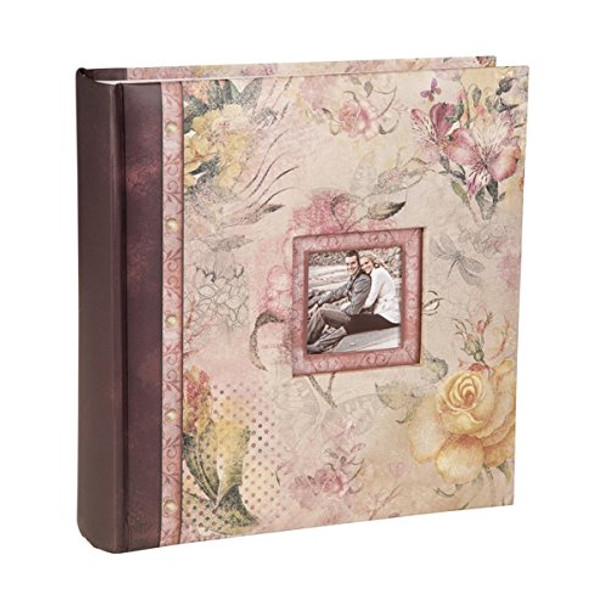 Summer Breeze Pink Rose 6x4 Slip In Photo Album - 200 Photos