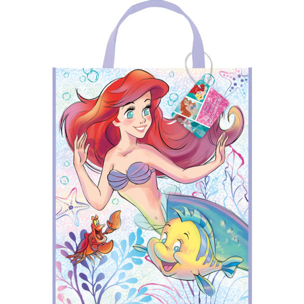 Disney The Little Mermaid Party Gift Tote Bag 13" x 11"