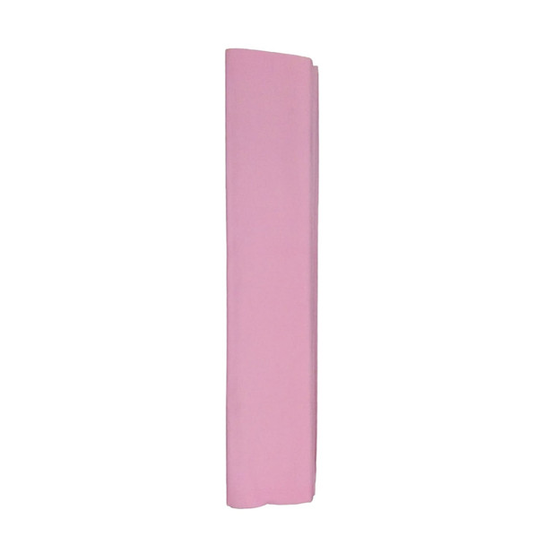 Pack of 10 Light Pink Crepe Paper  50 x 200cm