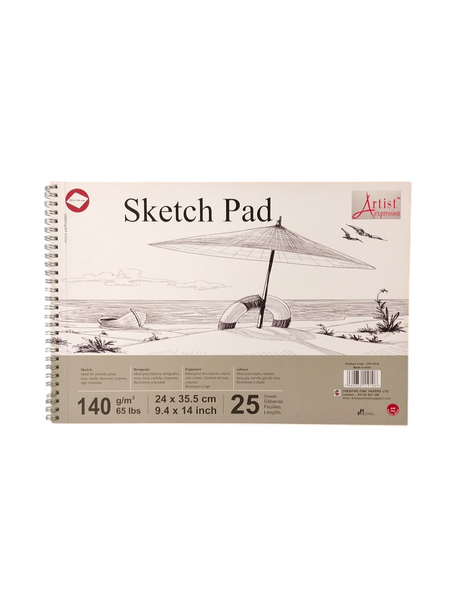 A4+ Micro-Perforated Sketch Pad 25 Sheets 24 x 35.5cm