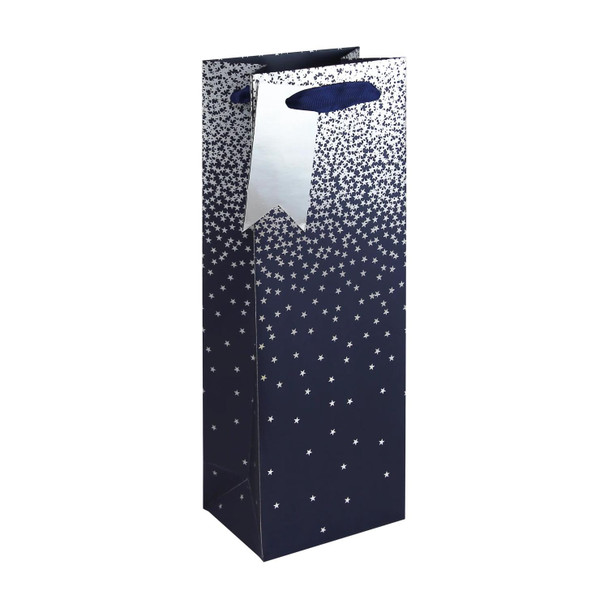 Navy Ombre Bottle Gift Bag