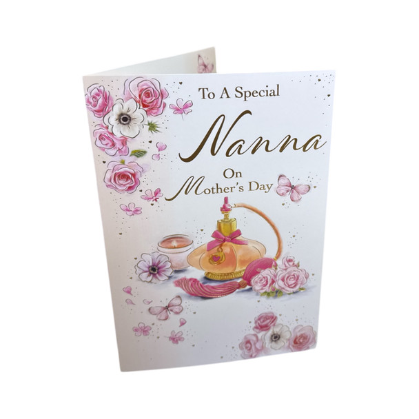 To A Special Nanna Pretty Parfum Design Mother's Day Card