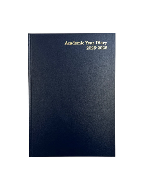 Janrax 2025-2026 A4 Week to View Blue Academic Diary