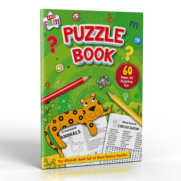 Kids Create Activity Puzzle Book