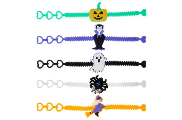 Single Halloween Rubber Bracelet 19cm
