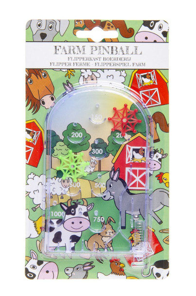 Farm Animals Theme Pinball Game