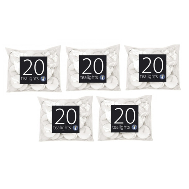 Pack of 100 Tealight Candles