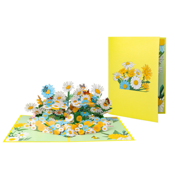 Daisy Delight 3D Floral Pop Up Card