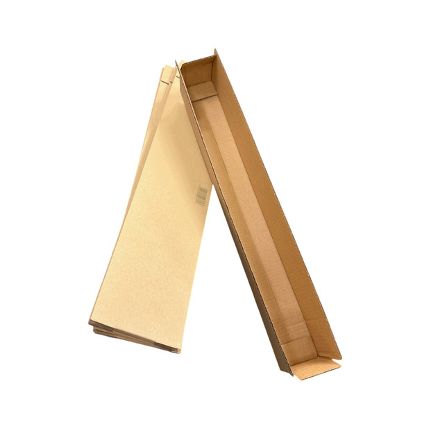 Cardboard Packing Box 8x7x63cm — 3mm Corrugated Flute