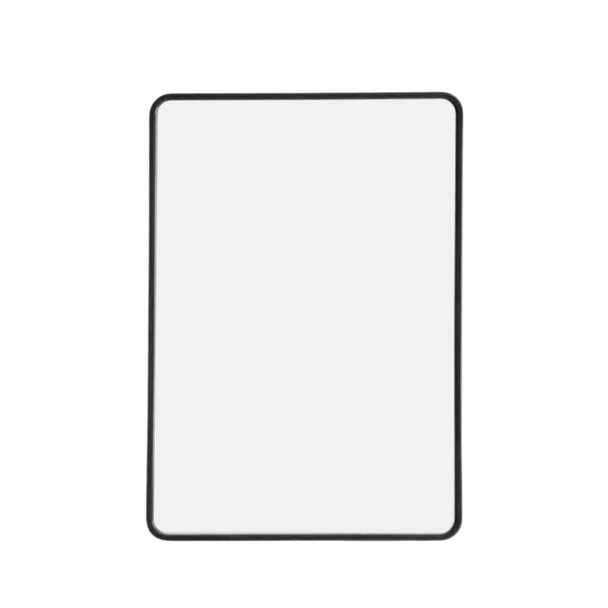 A4 Double Sided Magnetic Erasable MDF Plain Whiteboard With Black Border