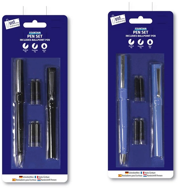 Single Fountain & Ballpoint Pen Set