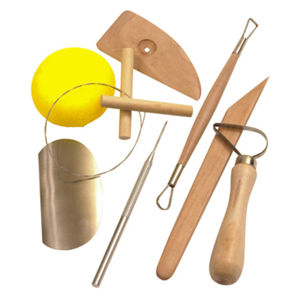 8 Piece Pottery Tool Kit