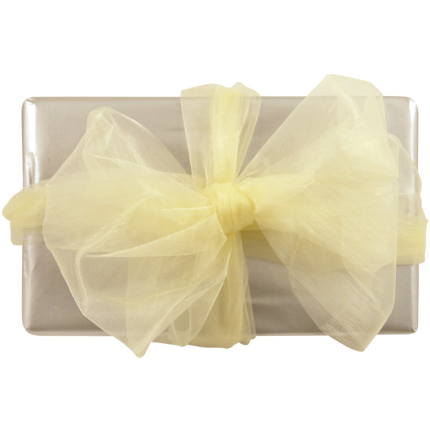 Ivory Organza Crystal