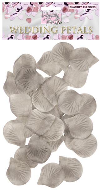 Silver Petals 150 Pieces