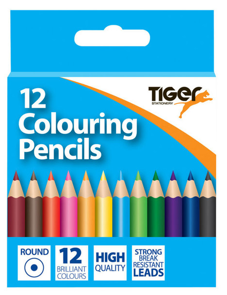 Half Length Colouring Pencils Box 12