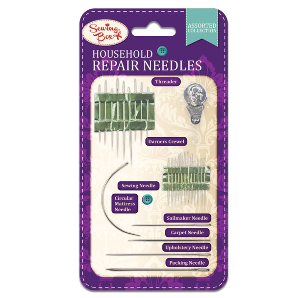 Assorted Size Household Repair Needles
