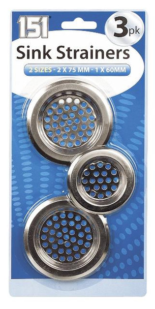 3 Pack Sink Strainers