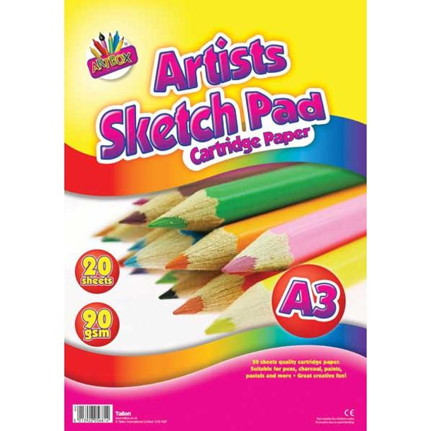 A3 20 Sheets Sketch Pad