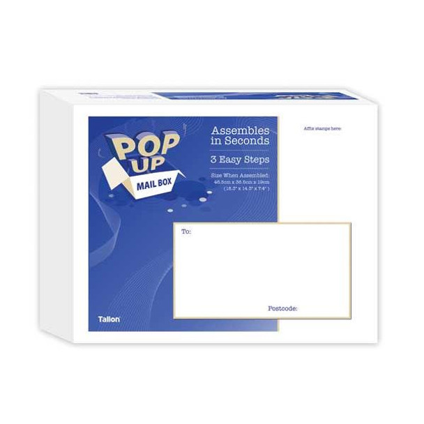 15 x Large Pop Up Mailing Boxes 447mm x 347mm