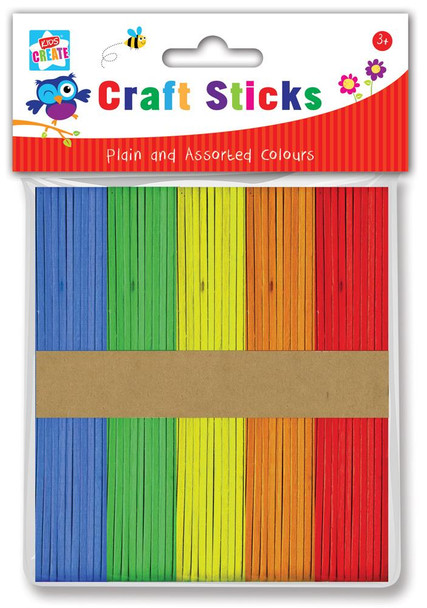Pack of 100 Lolly Sticks