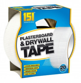 Plasterboard & Drywall Mesh Tape 20m x 48mm x 0.25mm