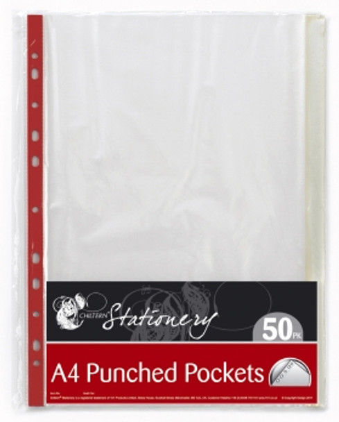 A4 Punched Pockets (40 Pack)