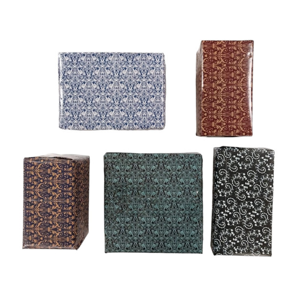 High Quality 10 Sheets of Designer Soft touch Foiled Gift Wrap
