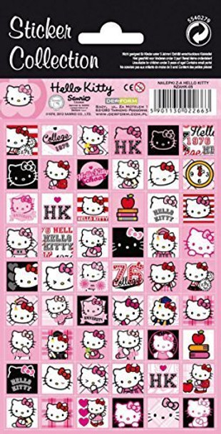 54 Hello Kitty Stickers- Sticker Collection
