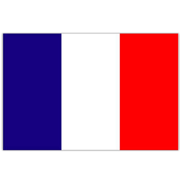 France Flag 5ft X 3ft