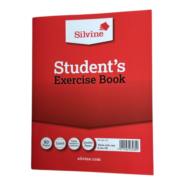 Students Exercise Notebook 80pages 8"x6.25"
