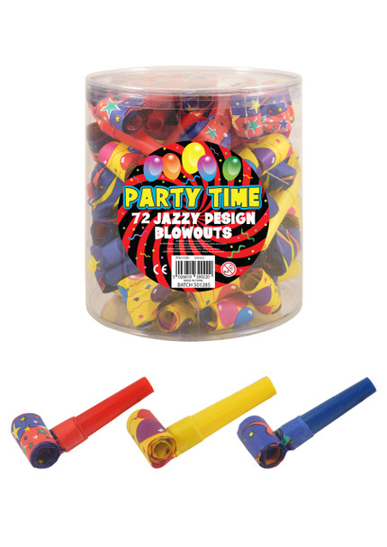 Pack of 72 Blowout Jazzy Designs 4cm