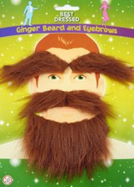 Best Dressed Ginger Beard & Eyebrows