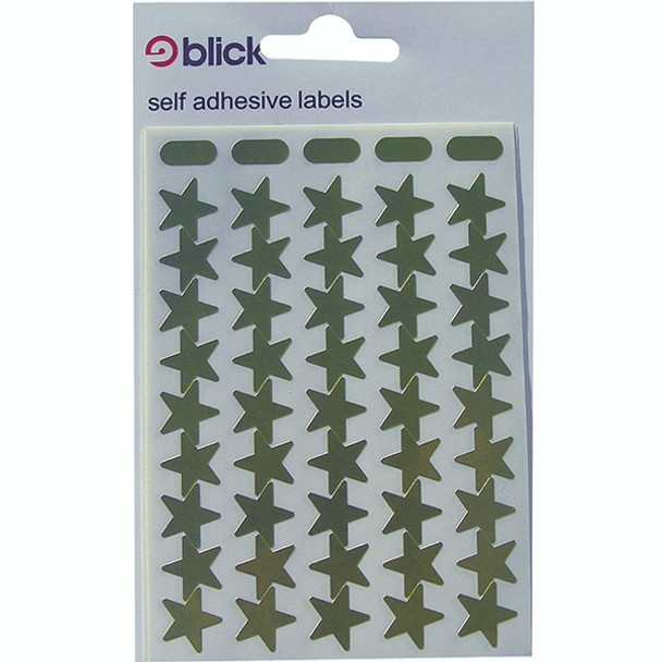Pack of 2700 Blick Gold Metallic Stars - Stickers
