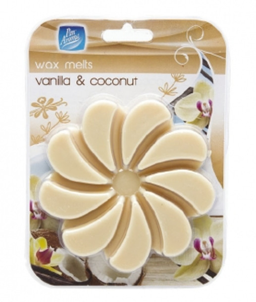 Pan Aroma Petal Wax Melts - Vanilla & Coconut