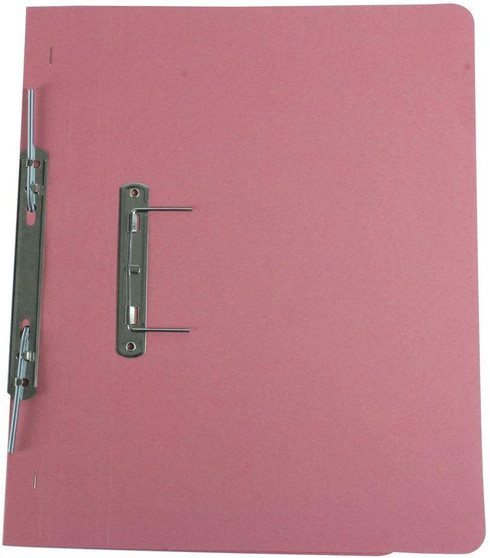 Pack of 25 35mm Capacity Foolscap Pink Transfer Files - Stationery ...
