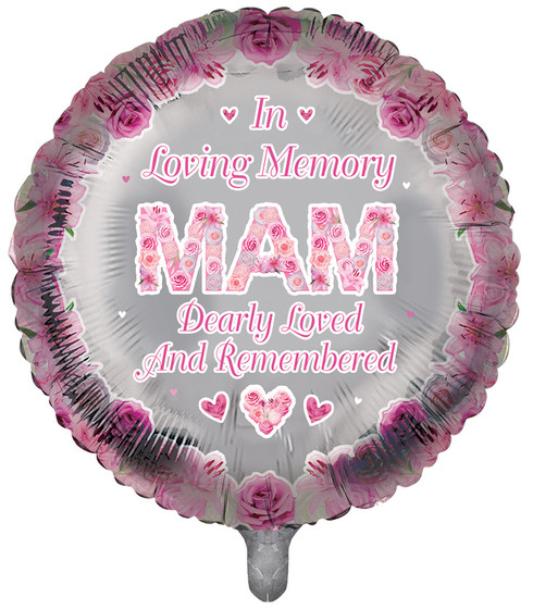 Personalized In Loving Memory Balloon – Printed 'Forever In Our Heart' With Custom Name, White Round Remembrance Balloon 2 thumbnail image