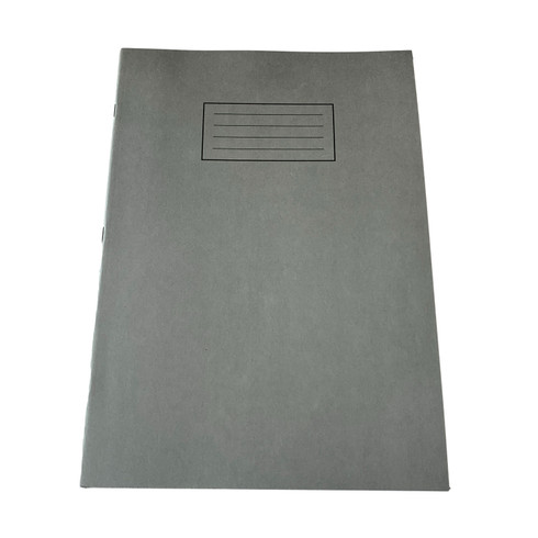 Janrax A4 Grey 80 Pages Feint and Ruled Exercise Book - Stationery ...
