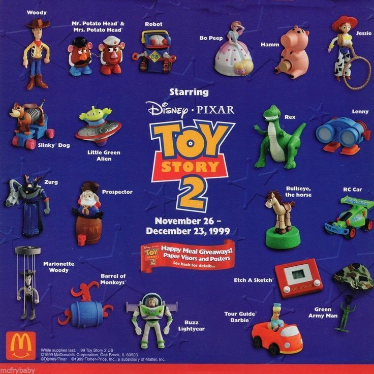 McDonald's Happy Meal Toy 1999 Disney Toy Story 2